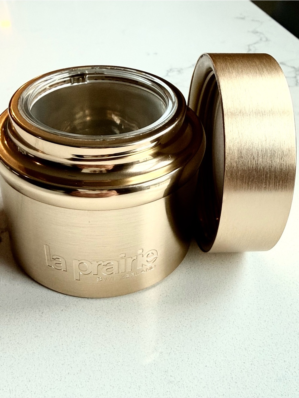 La Prairie Pure Gold Radiance Cream ✨Empty Refillable Luxury Vessel✨